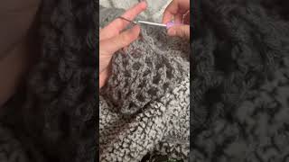 Using this version of the mesh stitch for the first time crochet crochetting diy [upl. by Aven]