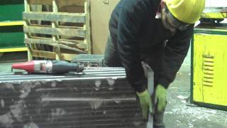 Weekly Scrap Tip  Cutting steel off of Aluminum Copper Radiators [upl. by Mowbray]