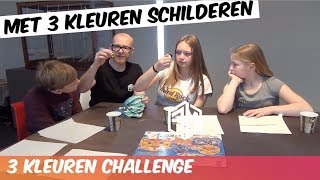 3 KLEUREN CHALLENGE  Familie Meerschaert [upl. by Benis]