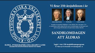 Sandblomdagen 2022  quotAtt åldrasquot [upl. by Enihpets]