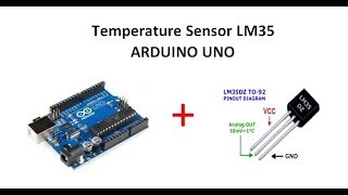 LM35 Temperature Sensor with Arduino Uno [upl. by Specht]