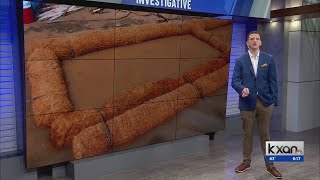 Coconut coir log installation on Lake Austin helps prevent erosion [upl. by Winnie]