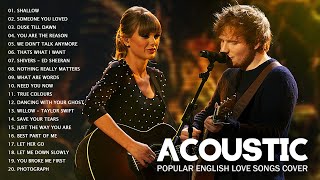 Acoustic 2022  The Best Acoustic Covers of Popular Songs 2022  English Love Songs Cover ♥ [upl. by Nitnert]