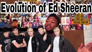 Roadtrip  Evolution of Ed Sheeran  Reaction [upl. by Vasilis854]