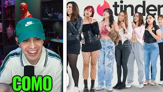 JUANSGUARNIZO TINDER EN LA VIDA REAL ELGRANALEXIS VS 20 MUJERES  ONE COIN 🪙 [upl. by Dagna]