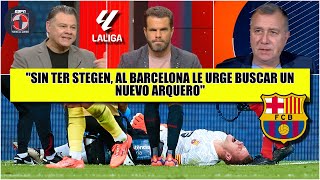 BARCELONA GOLEÓ al VILLARREAL TER STEGEN sufrió DURA LESIÓN ¿Iñaki Peña solución  Fuera de Juego [upl. by Dee Dee]