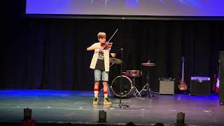 Canterbury Knowlton Campus Talent Show 121523  Violin Performance [upl. by Nylram]