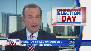 Runoff Election Tuesday To Fill Empty MiamiDade Commission Seat [upl. by Gretchen1]