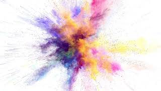 Color Explosion on White Background  FREE STOCK VİDEO 4K  NO COPYRİGHT VİDEO COMPILATION  2021 [upl. by O'Callaghan]