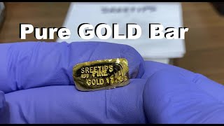 Gold Filled Scrap Recovery and Refining Part2 [upl. by Aluor]