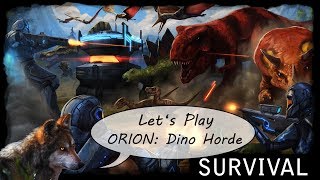 Lets Play ORION Dino Horde GermanTogether Part 2  Aussterben Deluxe [upl. by Grinnell]