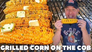 The BEST way to GRILL CORN on the COB  BBQ Butter  PK Grill 2021 [upl. by Jerrome]