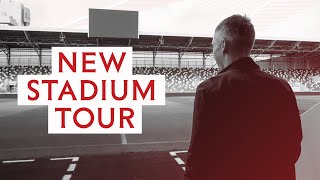 New Stadium Tour Stu Wakeford takes us inside our new home [upl. by Aryajay425]