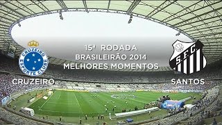 Melhores Momentos  Cruzeiro 3 x 0 Santos  Brasileirão 2014  17082014 [upl. by O'Donovan]