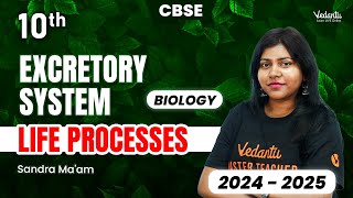 Life Processes Excretory System  Class 10 Biology  CBSE 2024  2025  Sandra Maam [upl. by Aenad154]