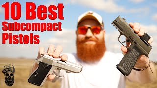 10 Best Subcompact Carry Pistols [upl. by Adlee]