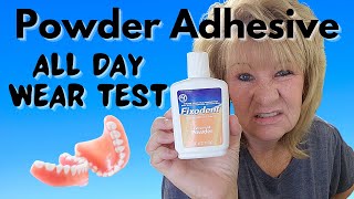 How To Apply Fixodent Powder Denture Adhesive  Fixodent Powder Denture Adhesive [upl. by Errick]