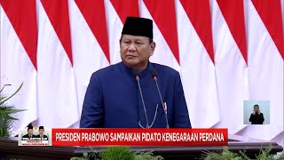 Luar Biasa Ini Dia Pidato Perdana Presiden Prabowo  Pelantikan Presiden amp Wakil Presiden RI 2024 [upl. by Etiragram]