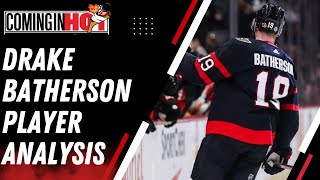 Drake Batherson Player Analysis  Ottawa Senators  Coming in Hot [upl. by Jeana]