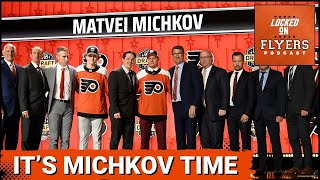 Matvei Michkov is headed to the Philadelphia Flyers What happens now [upl. by Hoffmann]