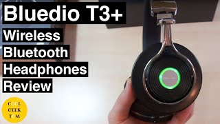 Review of the Bluedio T3 T3 Plus Wireless Bluetooth Headphones [upl. by Pompei132]