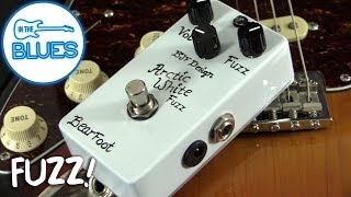 BearFoot FX Arctic White Fuzz Pedal Demo [upl. by Konopka]