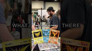 Trading some vintage for modern  Pokemon card vendor POV pokemon pokemoncard tcg wholesome [upl. by Toor]