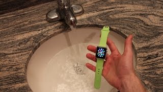 Apple Watch Water Test  Waterproof Apple Watch  Full Submerged In Water Water Resistant [upl. by Werner595]