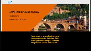 SAP Fiori Innovation Day 2024  Panel Discussion [upl. by Thurlow]