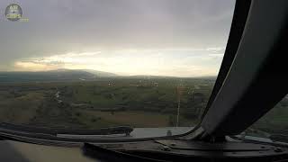 Airbus A310 PILOTS VIEW LANDING AirClips [upl. by Hannaj]