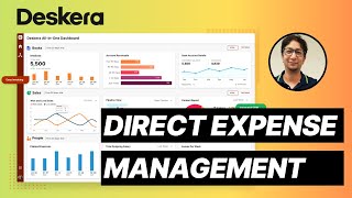 How to create Direct Expense in Deskera [upl. by Pedro]