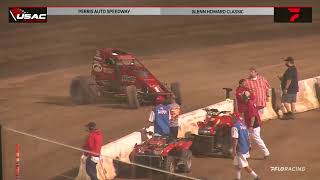 HIGHLIGHTS AMSOIL USAC CRA Sprints  Perris Auto Speedway  Glenn Howard Classic  Sep 17 2022 [upl. by Lewap]