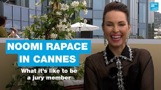 Noomi Rapace tells FRANCE 24 what it’s like to be a jury member at Cannes Film Festival [upl. by Tella]