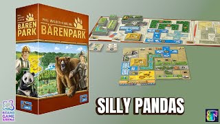 Barenpark Board Game 1  SILLY PANDAS  3 Player [upl. by Ylecic]