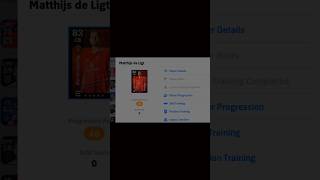 De Ligt best training guide in efootball efootball2025 efootball shorts short [upl. by Einnep]