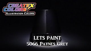 Lets Paint 5066 Paynes Grey [upl. by Canute]