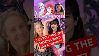 👸Disney Princesses Songs Lets Sing Duet with JerricaAlyssa shorts shortvideos tiktok [upl. by Paquito767]