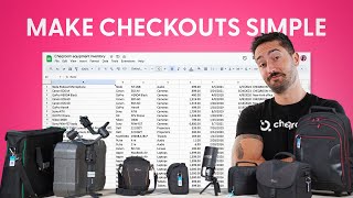 Equipment Checkout System with spreadsheets [upl. by Geno802]