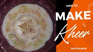 Kheer ki new recipe  desert in 5 mint sweet recipe cock with punjabitarka 2024 [upl. by Blayne]