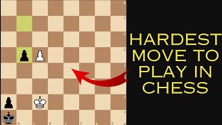 Hardest move to play in chess Zugzwang stalemate and en passant concepts in chess explained [upl. by Riggall]