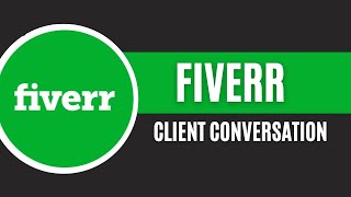 Fiverr Buyer Request  Client Communication Tricks  Part02  Fiverr Crash 20 [upl. by Adnahsam401]