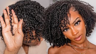 My Updated Wash N’ Go Routine One Product No Gel [upl. by Dincolo]