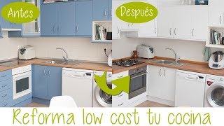 Reforma low cost de cocina  Hazlo tu mismo [upl. by Magdalen]