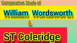 Wordsworth Vs ST Coleridge  William Wordsworth  ST Coleridge [upl. by Lanahtan53]