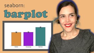 Seaborn Bar Plot Tutorial  How to make and style a barplot with Seaborn Python [upl. by Phillie752]