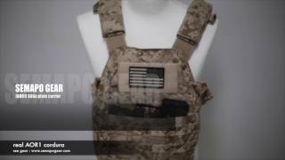 SEMAPO GEAR AOR1 6094a type plate carrier [upl. by Rina]