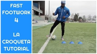 Fast footwork drills  Play like Iniesta  La Croqueta TUTORIAL [upl. by Ileak]