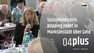 Sozialministerin Köpping spricht am Weltverbrauchertag mit Senioren über Geld [upl. by Almallah156]