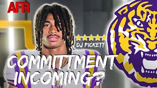 5Star CB Dumps Georgia  Is LSU Team To Beat  LSU Football Recruiting News [upl. by Akierdna]