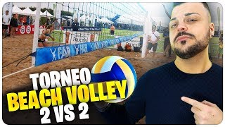 SFIDA 2vs2 A BEACH VOLLEY  TORNEO TRIANGOLARE [upl. by Kifar]